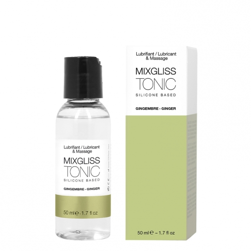 Mixgliss Tonic 2 w 1 silikonowy lubrykant i żel do masażu imbir 50 ml