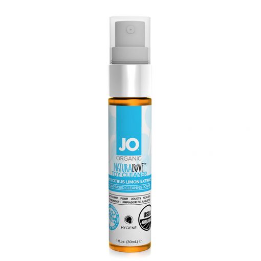 System JO Natural Love organiczny spray do czyszczenia zabawek erotycznych 30 ml