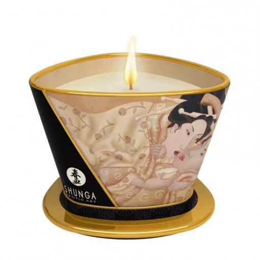 Shunga świeca do masażu waniliowa 170 ml