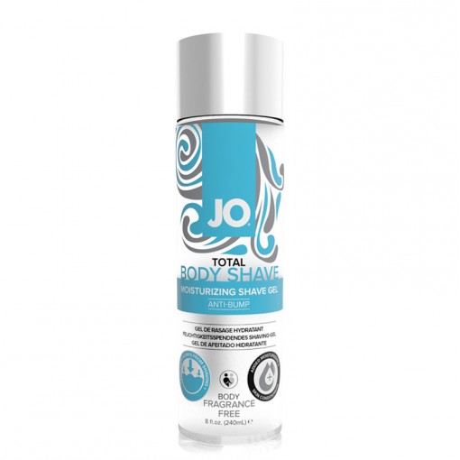 System JO Total Body Shave łagodzący żel do golenia miejsc intymnych bezzapachowy 240 ml