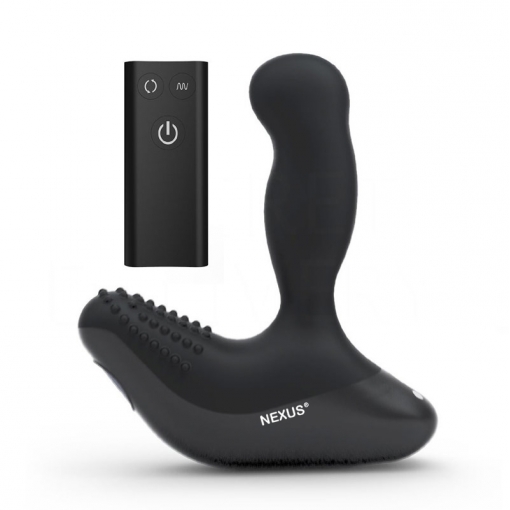Nexus Revo Stealth wibrująco-rotacyjny masażer prostaty sterowany pilotem czarny
