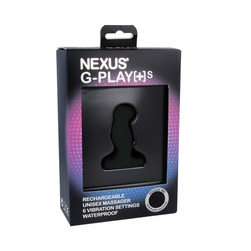 Nexus G-Play + wibrujący korek analny rozmiar S czarny