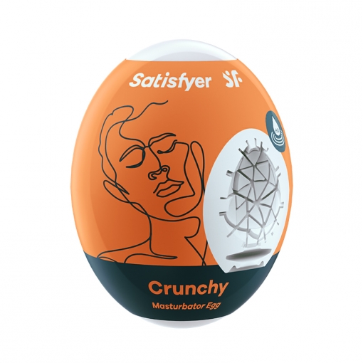 Satisfyer Egg masturbator w kształcie jajka Crunchy