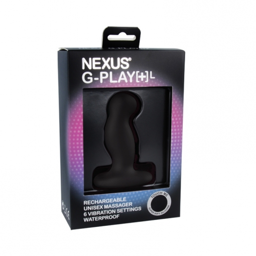 Nexus G-Play + wibrujący korek analny rozmiar L czarny