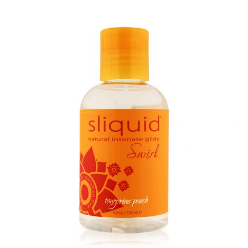 Sliquid Naturals Swirl smakowy lubrykant na bazie wody mandarynka i brzoskwinia - 125 ml