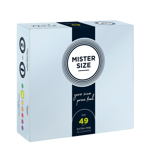 Mister Size 49 prezerwatywy dla obwodu 10 - 11 cm 36 szt.