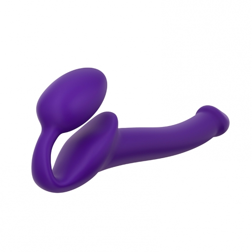 Strap-On-Me Semi-Realistic Bendable Strap-on S - fioletowy