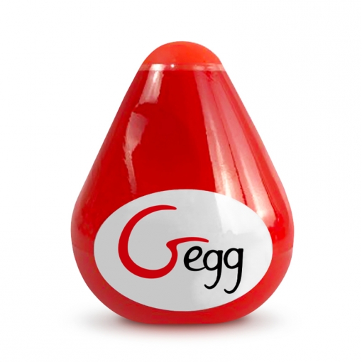Gvibe Gegg masturbator w kształcie jajka czerwony
