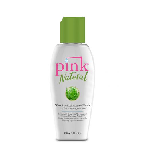 Pink Natural łagodzący lubrykant z organicznym aloesem 80 ml
