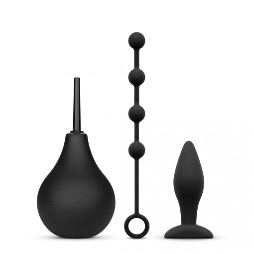 Nexus Anal Beginner Kit zestaw zabawek analnych dla początkujących czarny