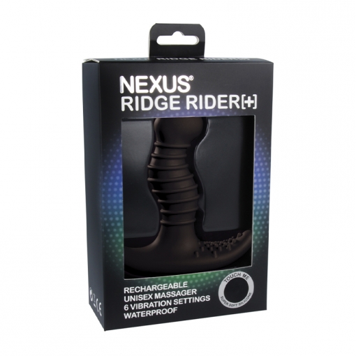 Nexus Ridge Rider + wibrujący masażer prostaty czarny