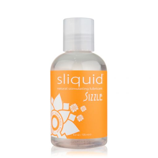 Sliquid Naturals Sizzle lubrykant na bazie wody rozgrzewająco-chłodzący 125 ml