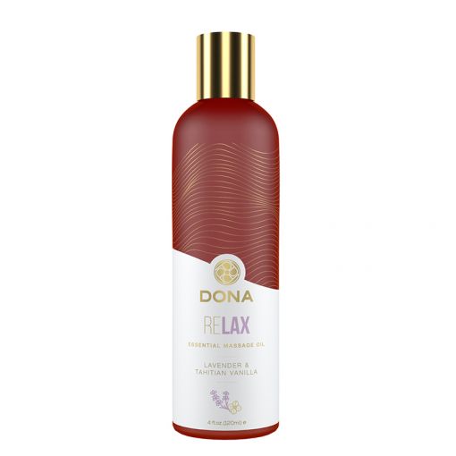 Dona aromatyczny olejek do masażu Relax - lawenda i wanilia - 120 ml