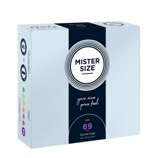 Mister Size 69 prezerwatywy dla obwodu 14 - 15 cm 36 szt.