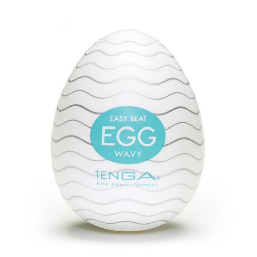 Tenga Egg masturbator w kształcie jajka Wavy