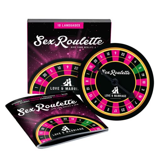 Tease & Please Sex Roulette gra erotyczna dla par Love & Marriage - dla zakochanych