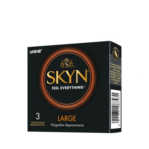 SKYN Large nielateksowe prezerwatywy powiększane 3 szt.