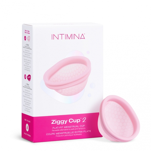 Intimina Ziggy Cup 2 kubeczek menstruacyjny do używania podczas stosunku rozmiar A
