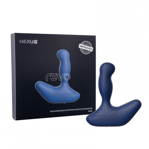 Nexus Revo wibrująco-rotacyjny masażer prostaty niebieski