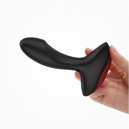 Magic Motion Solistice wibrujący masażer prostaty sterowany telefonem czarno-czerwony