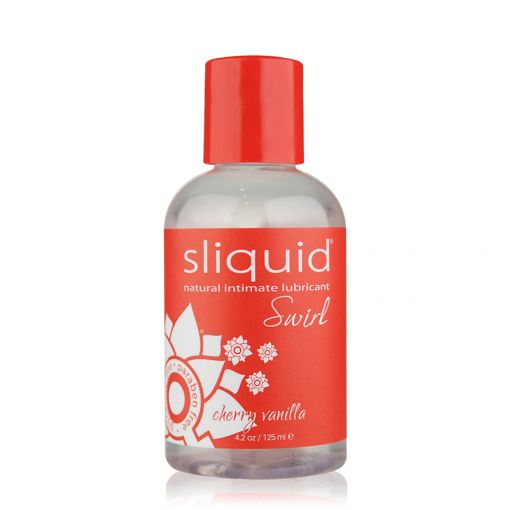 Sliquid Naturals Swirl smakowy lubrykant na bazie wody wiśnie i wanilia - 125 ml