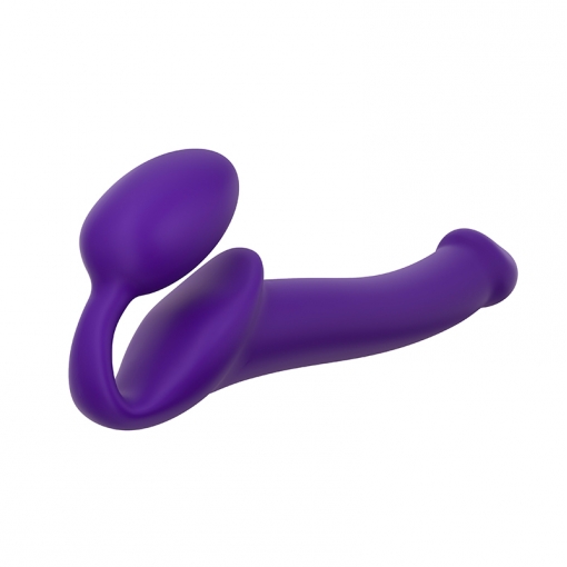 Strap-On-Me Semi-Realistic Bendable Strap-on M - fioletowy
