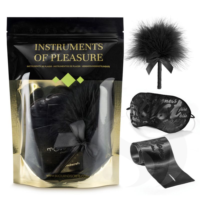 Bijoux Indiscrets Instruments Of Pleasure zestaw akcesoriów dla par Green