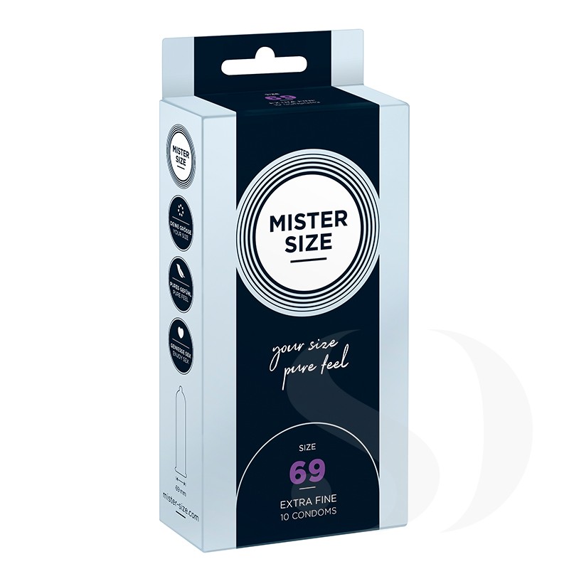 Mister Size 69 prezerwatywy dla obwodu 14 - 15 cm 10 szt.