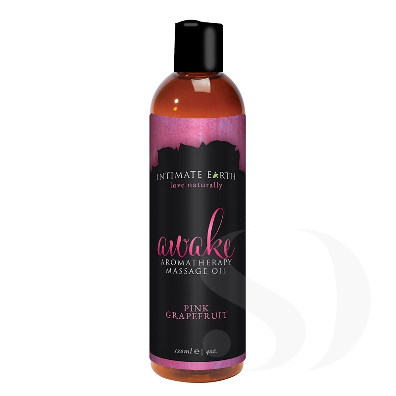 Intimate Earth olejek do masażu Awake różowy grejpfrut 120 ml
