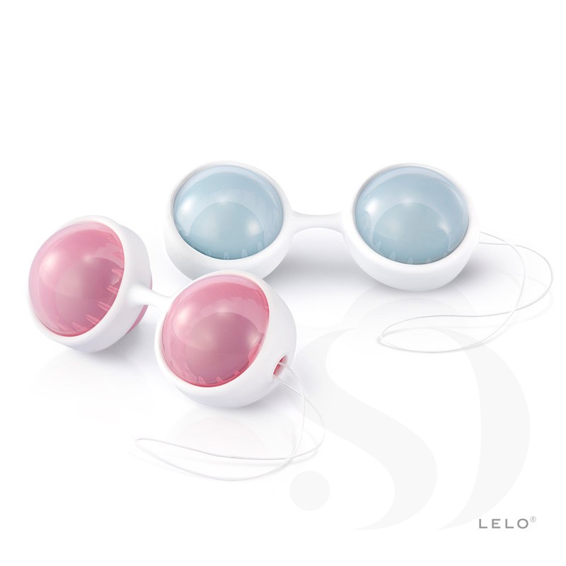 LELO Luna Beads kulki gejszy różowo-błękitne