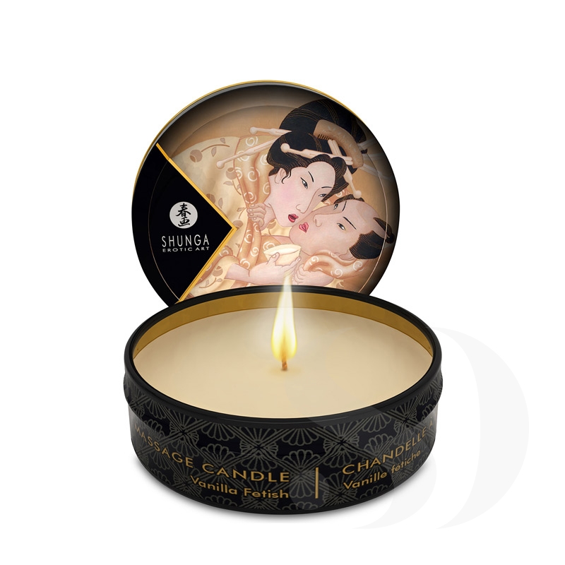 Shunga świeca do masażu waniliowa 30 ml