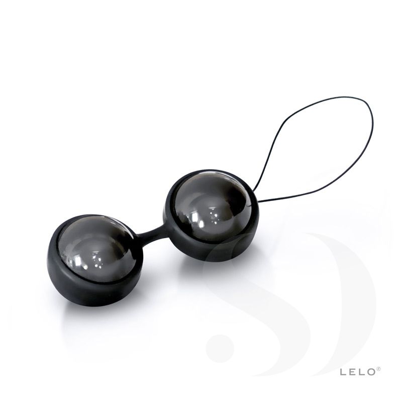 LELO Luna Beads Noir kulki gejszy czarne